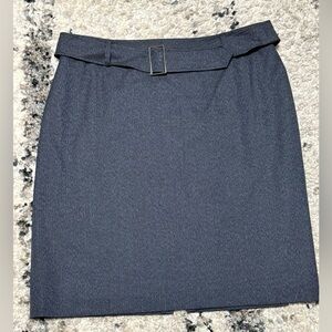 Alex Marie Gray Mini Pencil Skirt for Work
